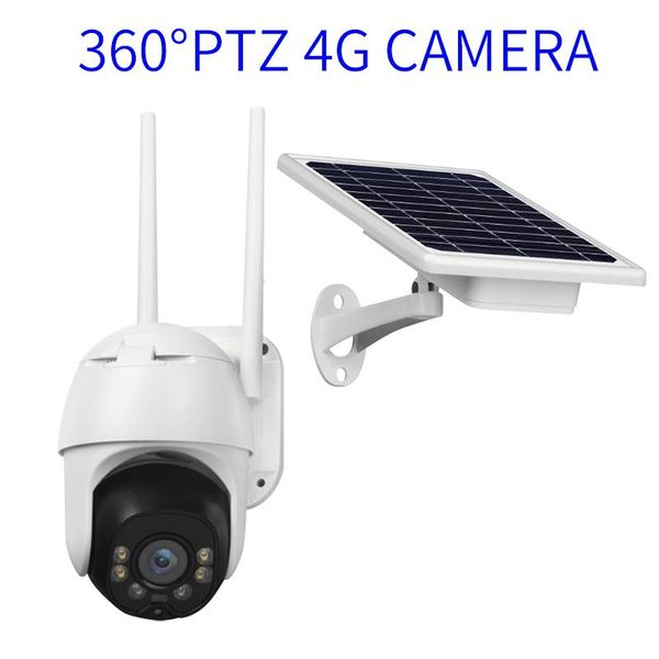 

4g solar camera hd night vision outdoor household mobile phone remote online without network cable wireless ip cameras