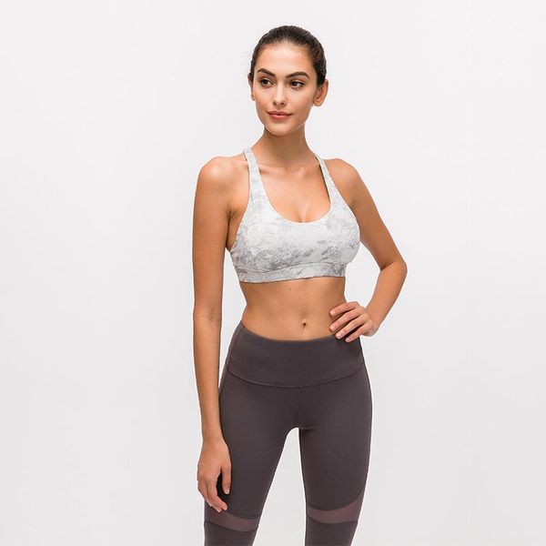 

gym clothing women sports bra breathable push up fitness yoga bras wire-female seamless running, White;black