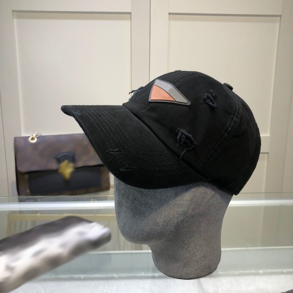 

designer inverted triangle cap personality letter hat breathable comfortable baseball caps ladies all match hats, Blue;gray