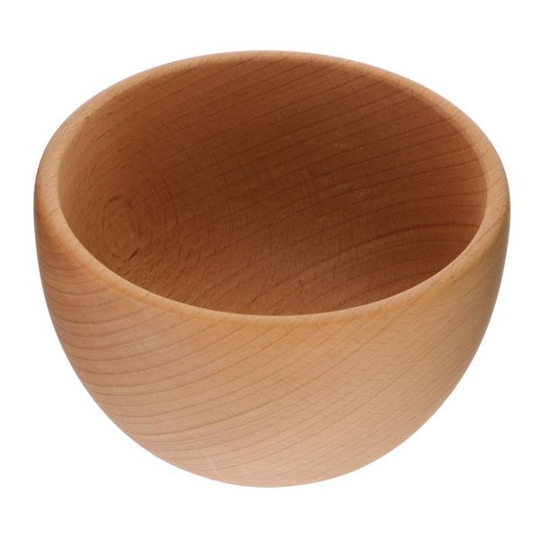 

bowls 1pc creative wooden ramen rice bowl flat handmade children