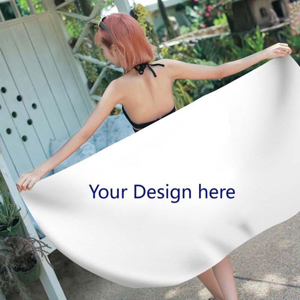 

towel 3d printed custom made microfiber rectangle beach for adults child summer toalla yoga mat 70*150cm and 150*180cm