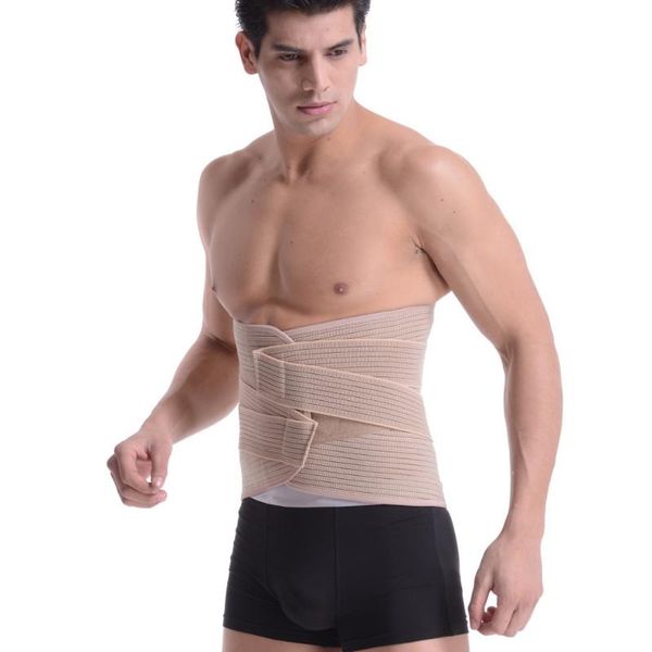 

women orthopedic waist support lower back brace belt breathable lumbar corset men belts spine, Black;gray