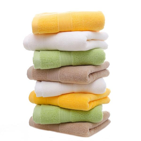 

towel colorful 100% cotton towels bathroom super absorbent luxury soft 34x74cm hand