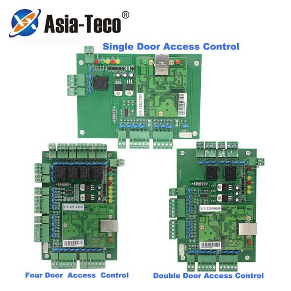

tcp/ip wiegand 26 network door entry access control panel board controller for security solutions system with software fingerprint