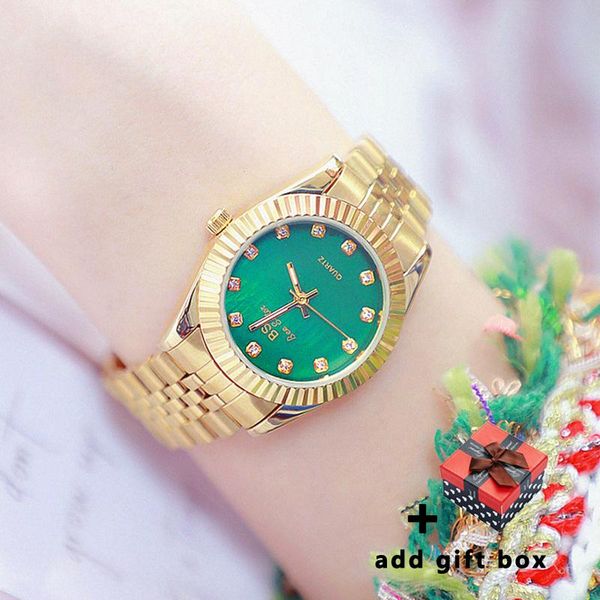 

wristwatches bs bee sister classic gold woman watches 2021 elegant ladies wrist steel female clock montre femme, Slivery;brown