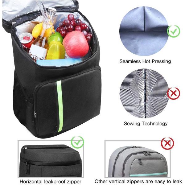 

outdoor bags backpack cooler bag picnic coolbag thermal insulation thermo mountaineering equipment