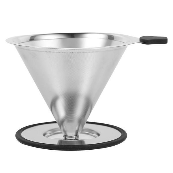 

food-grade stainless steel material, coffee filters, integrated separation funnel, household kitchen tools