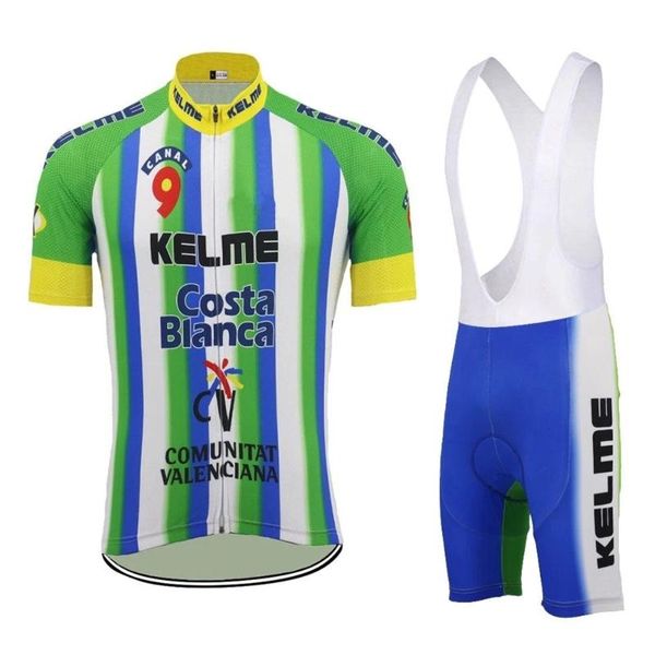 

racing sets kelme men cycling jersey winter thermal fleece long sleeve jacket mtb summer cycl clothing shorts set, Black;blue