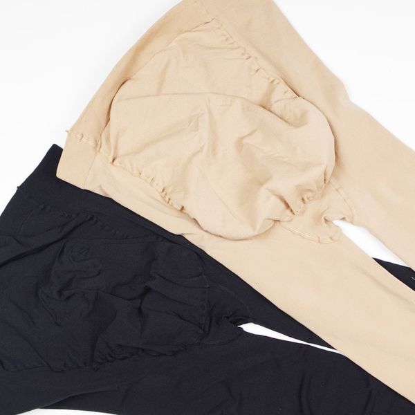 

120d plus large pregnant women's silk stockings belly support spring and autumn pantyhose veet bottoming pants, Black;white