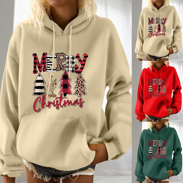 Erkek Hoodies Sweatshirts Noel Ağacı Baskı Erkekler Moda Sonbahar Terzini Kadın Sweatshirt Kids Hip Hop Boy Giyim Kız Punk Co