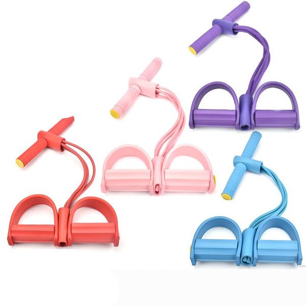 

resistance bands fitness elastic pull ropes exerciser rower belly home gym sport training for equipment