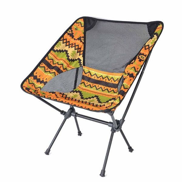 

foldable camping chair fishing bbq hiking ultra light outdoor tools beach picnic seat folding accessories