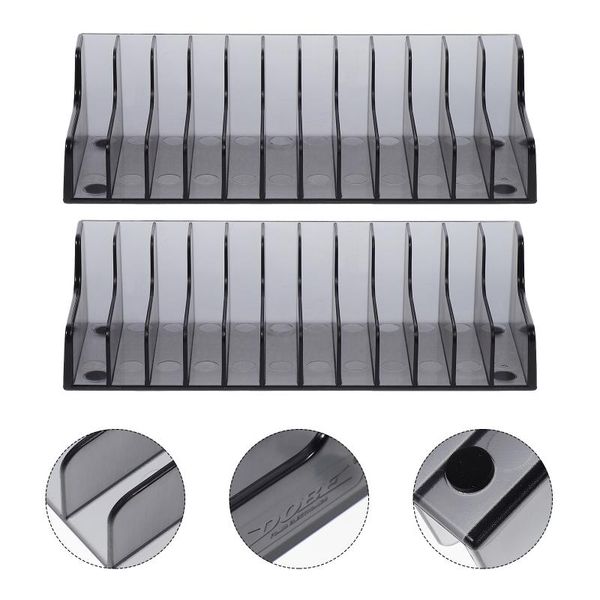 

kitchen storage & organization 2pcs professional vertical deskgame cards holders discs holder