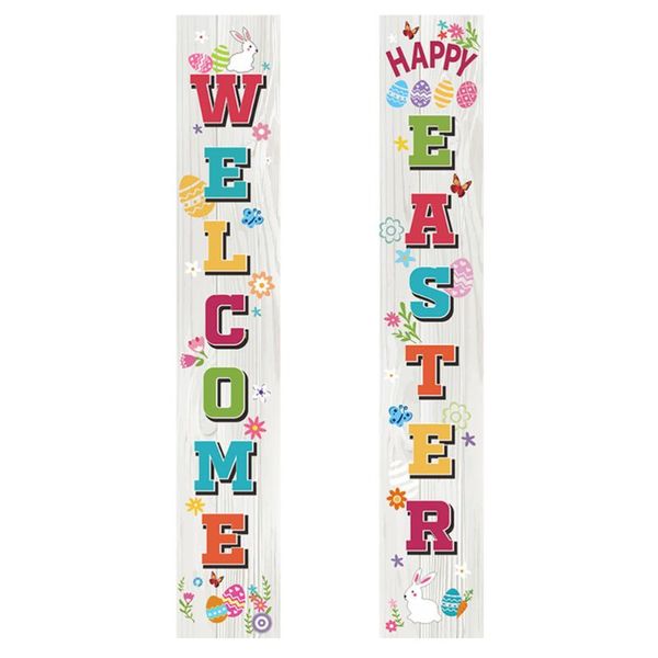 

party decoration 1 pair easter couplets decorative supplies (assorted color)