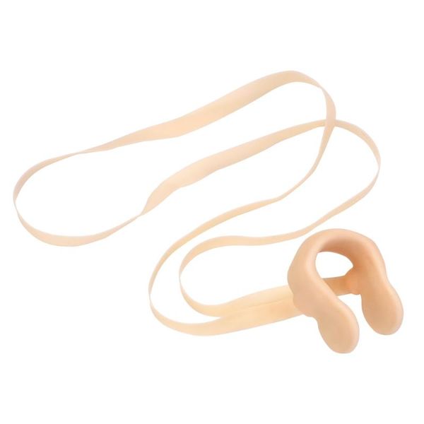 

swimming nose clip with string comfortable latex plugs for kids and adults