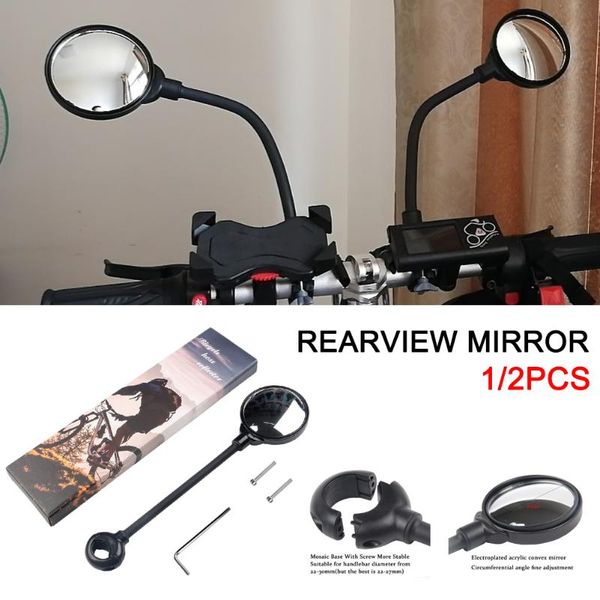 

bike groupsets rearview mirror 360Â°adjustable road mountain bicycle handlebar wide angle rear view motocycle cycling accessories