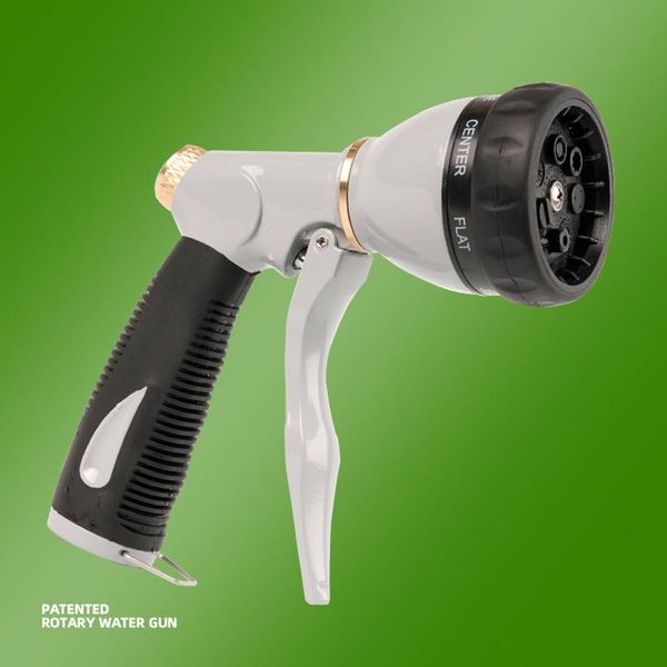 

watering equipments high pressure garden hose nozzle alloy spray 8 functions adjustable water for car washing lxy9