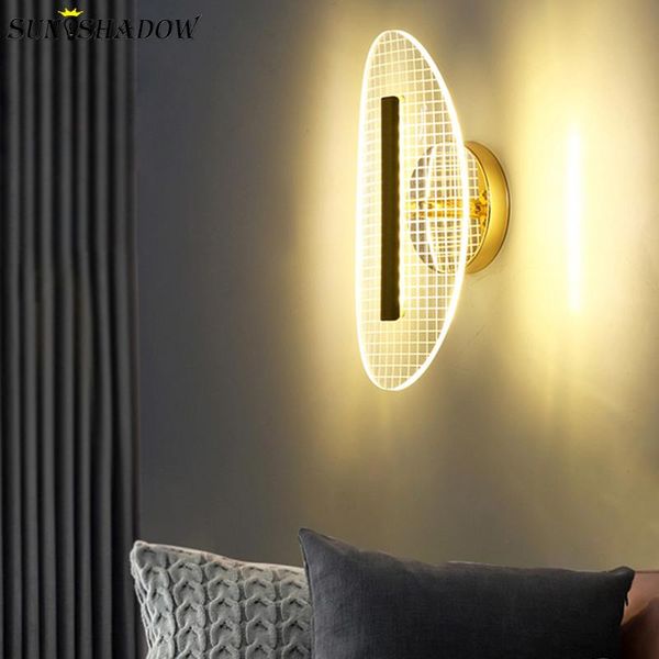 

wall lamps led light modern home 110v 220v lamp for bedroom bedside sconce living room corridor indoor simplicty fixture