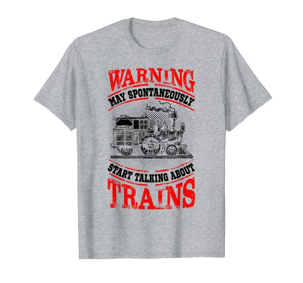 

steam trains gifts shirt may start talking about trains t-shirt, White;black
