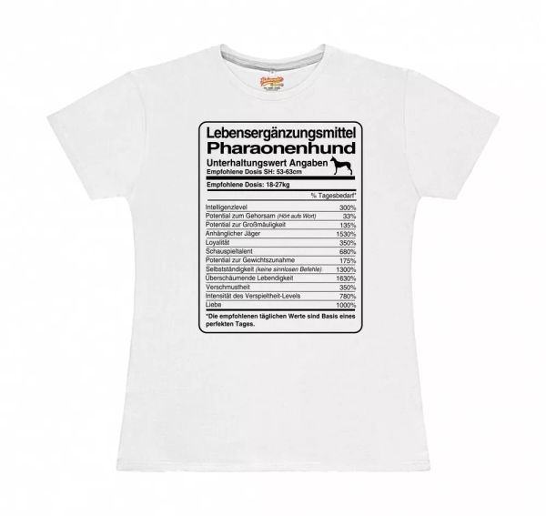 

t-shirt womens dose pharaohound life supplements by siviwonder, White;black