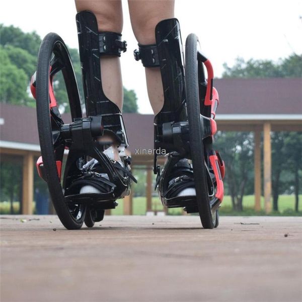 

outdoor street ine skateboard slip rubber roller skates 20 inch 2 big wheels inline skating shoes size 37-45 tf-01 skateboarding