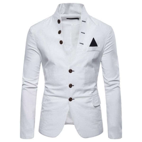 

men's suits & blazers gola primavera masculino botÃ£o decoraÃ§Ã£o magro ajuste blazer/masculino de alta qualidade casual cor sÃ³lida terno, White;black