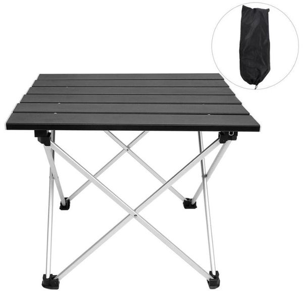 

camp furniture aluminium alloy portable folding table bbq camping desks for outdoor picnic pliante
