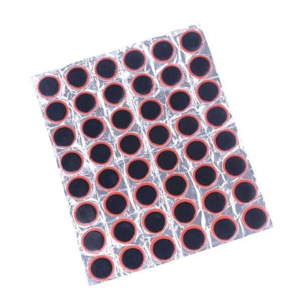 

tools 48pcs 25mm motor bike tyre tire inner tube puncture rubber patches repair kit