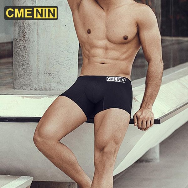 

men underwear boxer shorts pure cotton print boxershorts trunks cueca male panties lingerie underpants man cm6602, Black;white