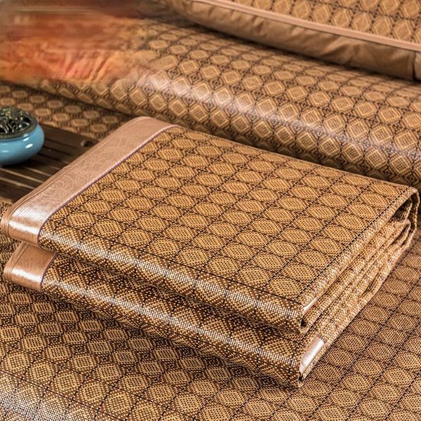 

blankets rattan mat ice silk 1.8m bed double 1.5 m 1.2 foldable bamboo blanket