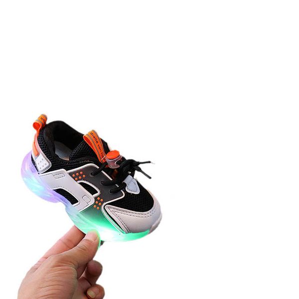 

athletic kids shoes sports tennis boys children d1026, Black