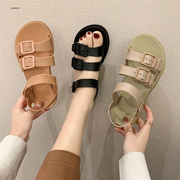

slippers 2021 summer sandals women's multifunctional outdoor, Black
