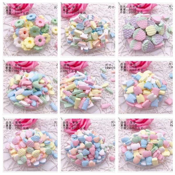 

decorative flowers & wreaths colorful edible kawaii fruit animal tree slice sugar beads fondant diy cake baking sprinkles candy ball wedding