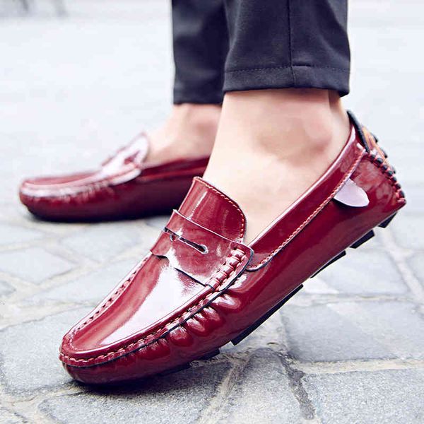 

dress shoes male loafers without shoelaces in burgundy leather, anti-slip shoes to drive external area black and white loafers 6u84