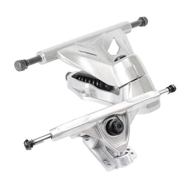 

pair professional skateboard trucks aluminum alloy bridges bracket accessories skateboarding