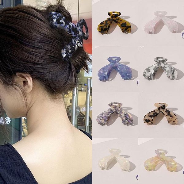 

hair accessories tortoiseshell geometric clip for girls super fairy acetic acid 9cm acrylic large hairpin
