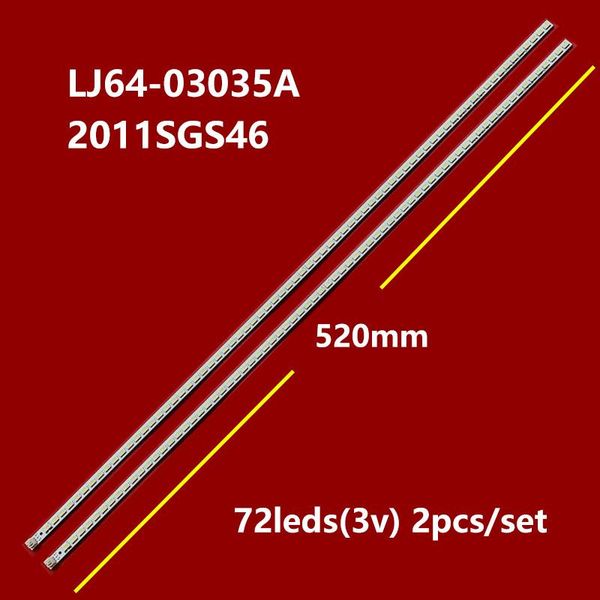 

kit barra led semp toshiba le4652(a) le4652 novas + n fiscal strips