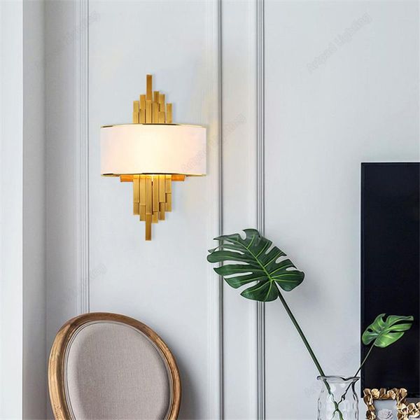 

wall lamp art decorative lights metal creative villa corridor tv cabinet background lighting for bedroom