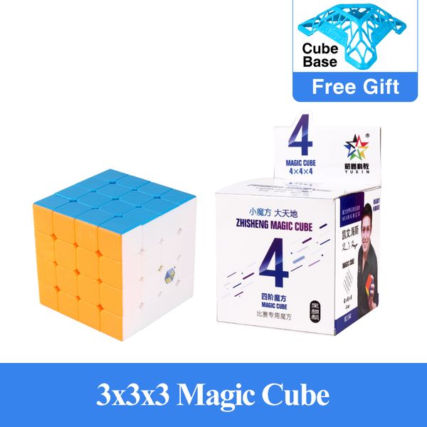 

New Yuxin Black Kylin 2x2x2 3x3x3 4x4x4 5x5x5 Magic Cube Stickerless Zhisheng Black Kirin Cubo Magico SkewPyra Toys For Beginner