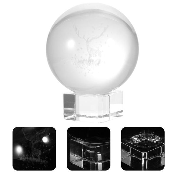 

novelty items 1pc exquisite xmas craft crystal decor deskhome adorn