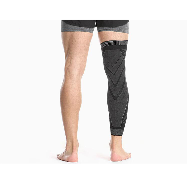 

selling nylon long knee pads for outdoor sports to keep warm and prevent falls elbow &, Black;gray