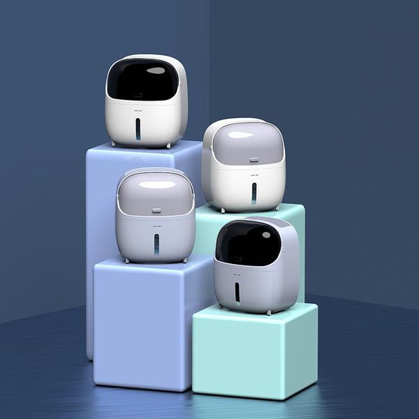

toilet paper holders shelf tissue box waterproof holder multifunctional hanging roll sanitary napkin creative robot lh