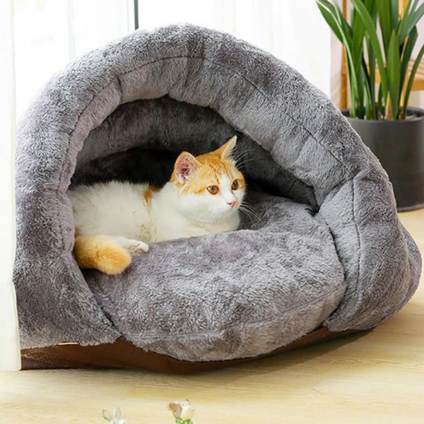 

cat beds & furniture princess funny sleeping sofa bed home plush washable spherical warming winter large luxury casas pet supplies oo50mw