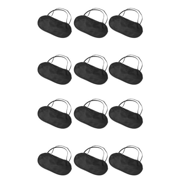 

outdoor eyewear 12 pcs sleeping blinders elastic blindfolds shading covers eye patches