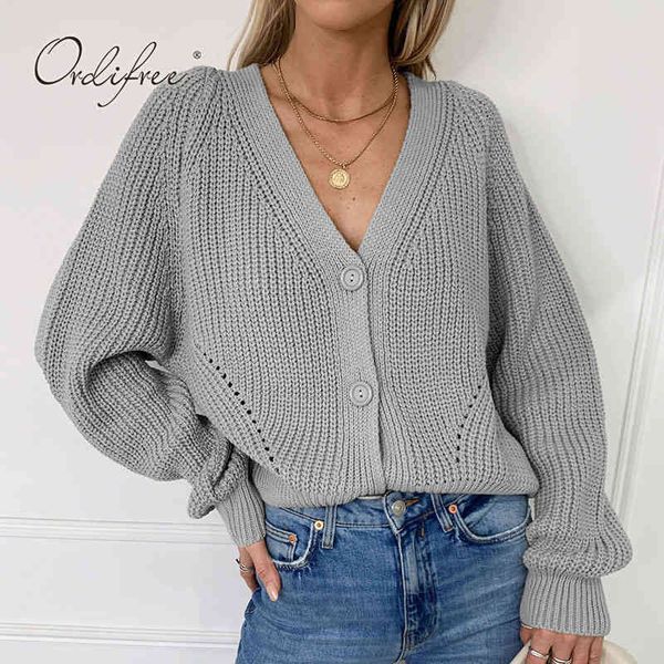 

autumn women knitted single breasted white black sweater cardigan 210415