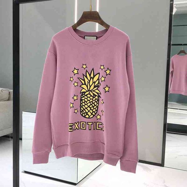 

sweaters women's pineapple designer hoodie sweatshirts long sleeve shirts hoodies autumn spring women luxury clothing printed letter sw, White;black