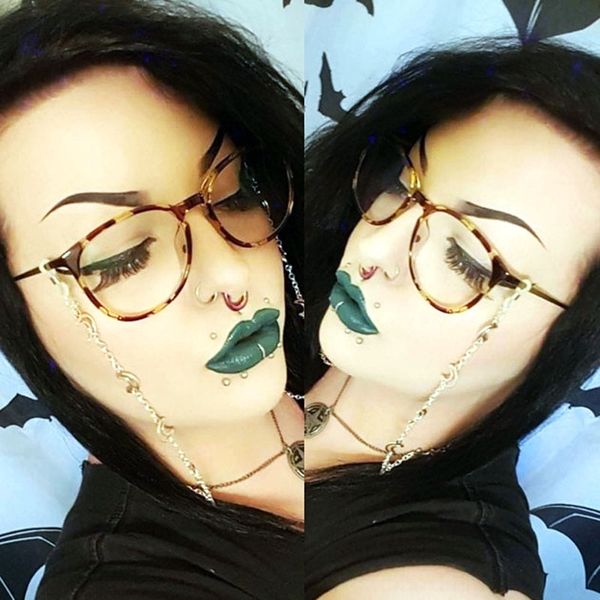 

gbyp wind alloy moon cross pentagram sun wind alloy moon eye chains cross pentagram flat glassessun flat glasses chain