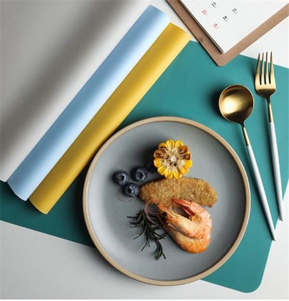 

mats & pads children placemat silicone waterproof table mat heat insulation anti-skidding washable durable for kitchen dining