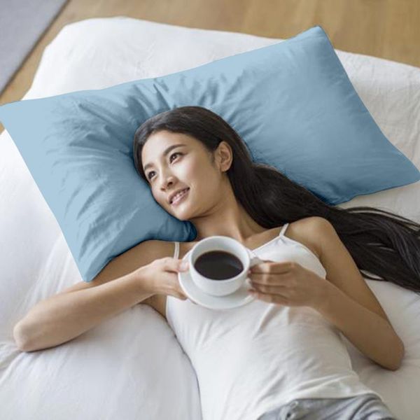 

pillow case modern home throw pillowcase bedding solid color cushion soft covers for household bedroom decoration