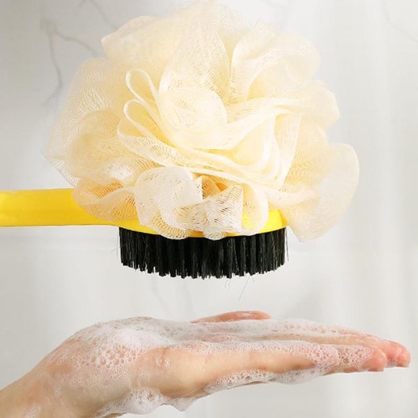 

towel bath shower body brush exfoliating long handleds for men women drsa889